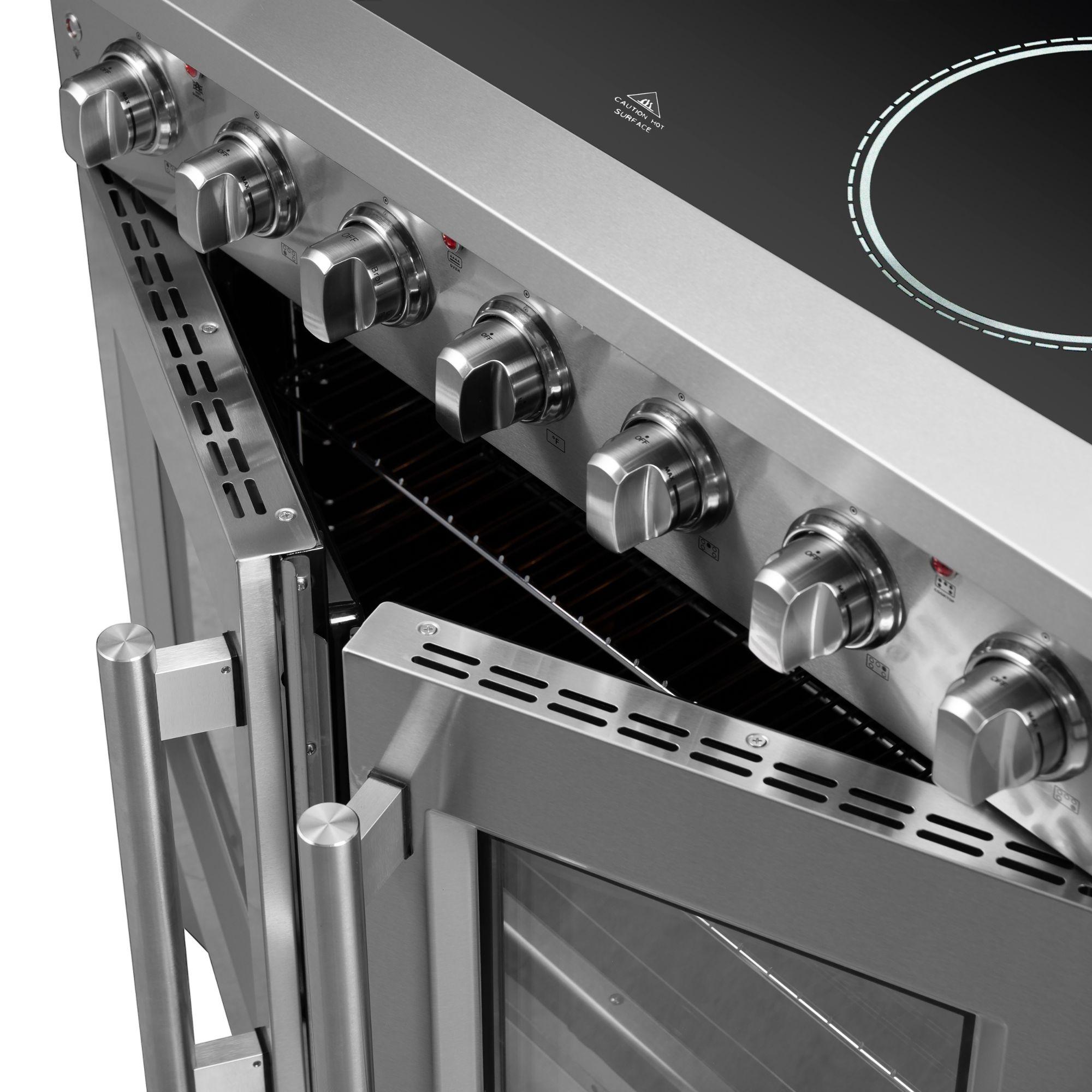Forno FFSEL691736 Forno Galiano 36" Freestanding French Door Electric Range