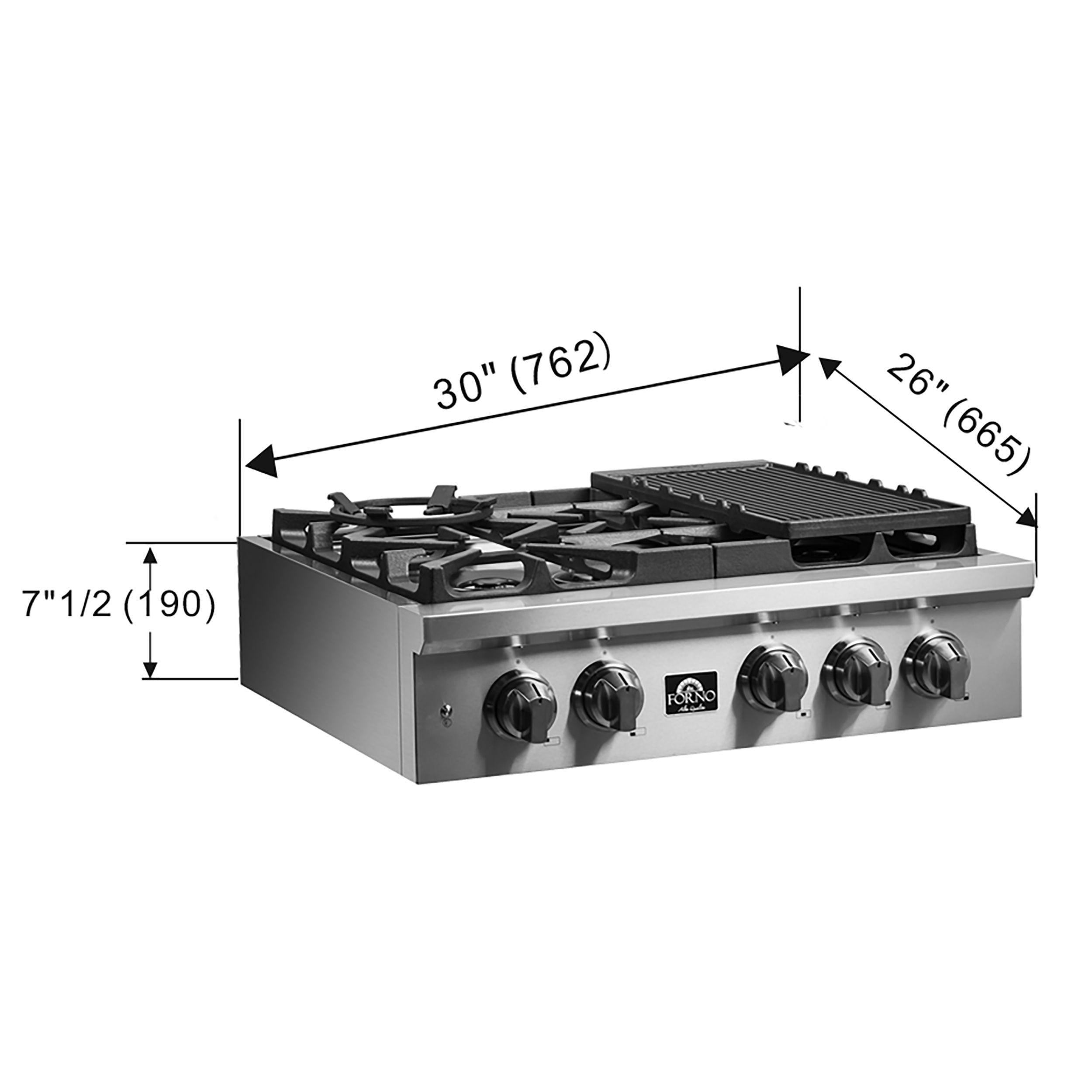 Forno FCTGS575130 Forno Spezia Alta Qualita 30