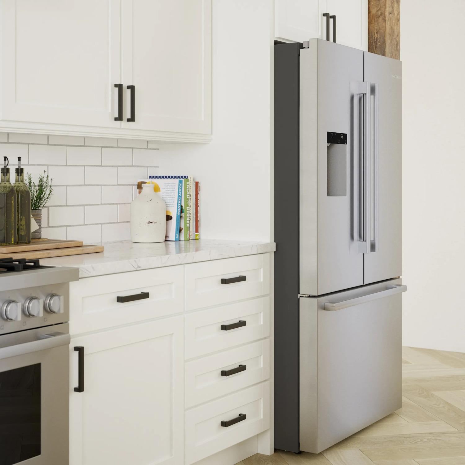 Bosch B36FD52SNS 500 Series French Door Bottom Mount Refrigerator 36