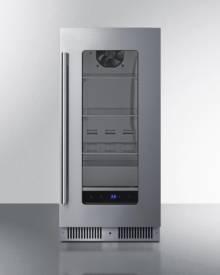 Summit SDHG1533LHD 15" Wide Built-In Beverage Center