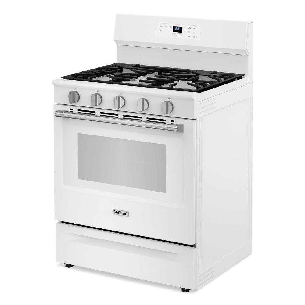 Maytag MFGS4030RW 30-Inch Wide Gas Range With Steam Clean - 5.0 Cu. Ft.