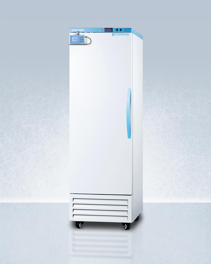 Summit AFS14PVDL2BLHD 9.53 Cu. Ft. Upright Vaccine All-Freezer