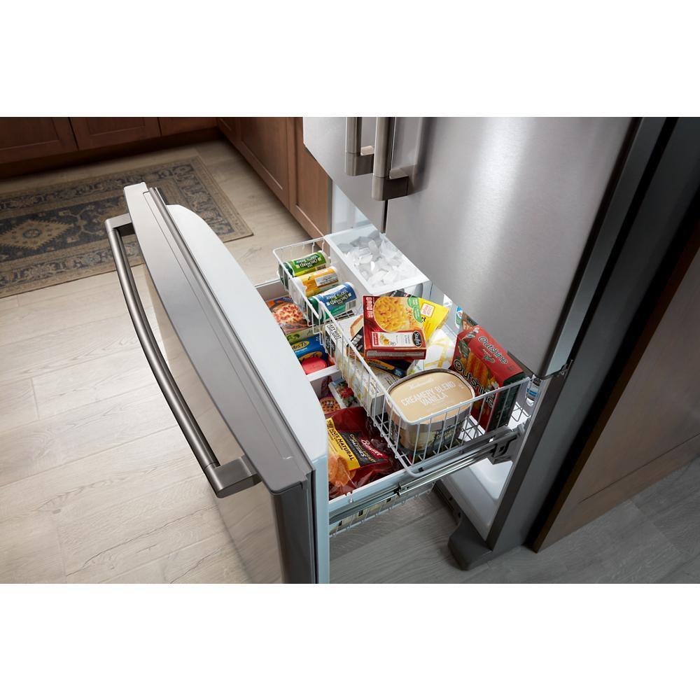 Maytag MRFF4136RZ Maytag® 36 Inch Wide French Door Bottom Mount Refrigerator With Max Cool Setting - 25 Cu. Ft.