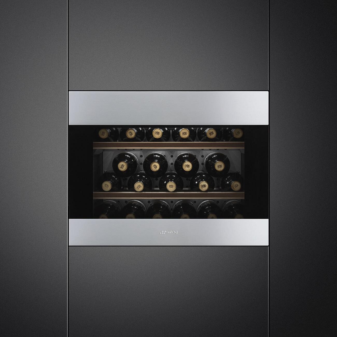 Smeg CVIU321X1 Wine Coolers Stainless Steel Cviu321X1