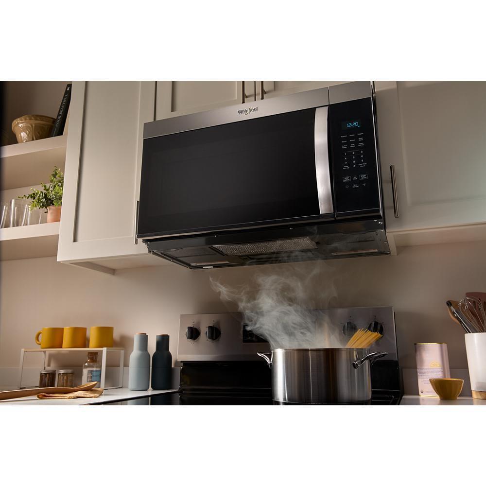 Whirlpool WMMS3130RZ 30 W 1.7 Cu. Ft Over The Range Microwave With 1000-Watts Cooking Power