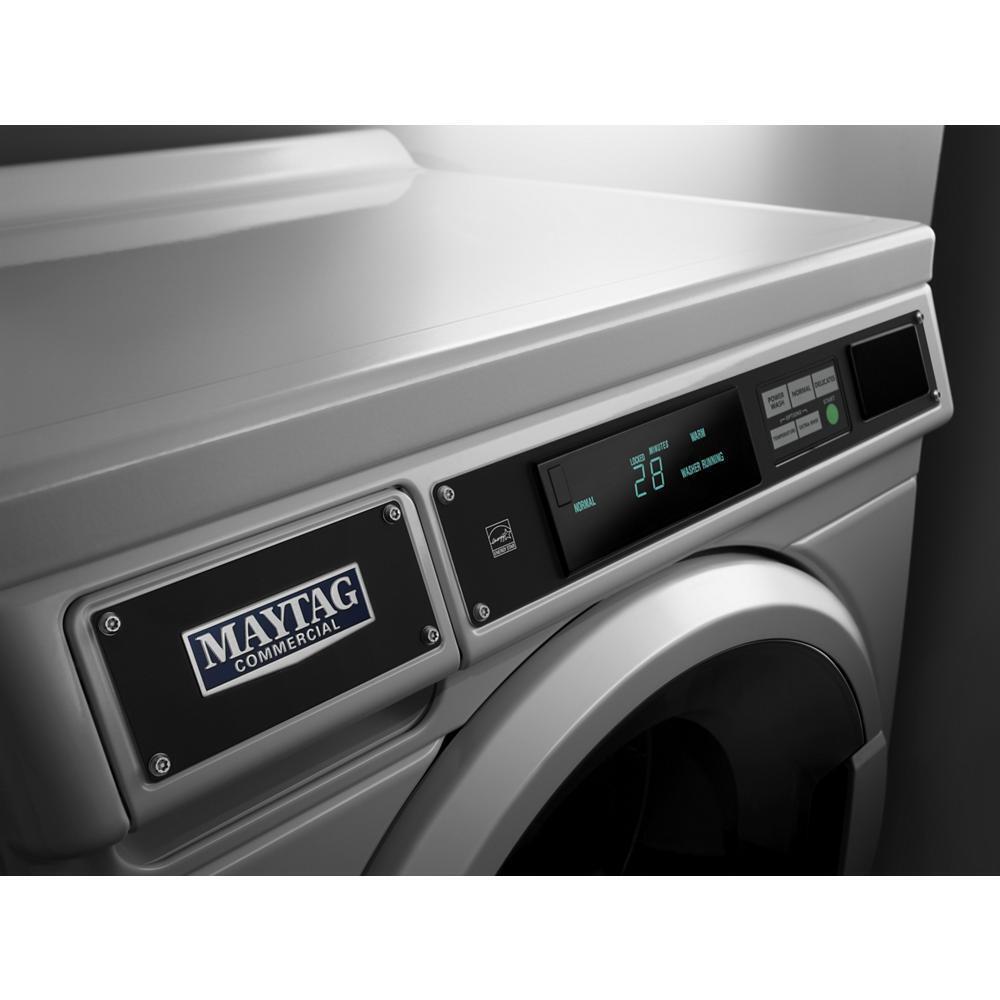 Maytag MHN33PRCWW Commercial Front-Load Washer, Card Reader Ready Or Non-Vend