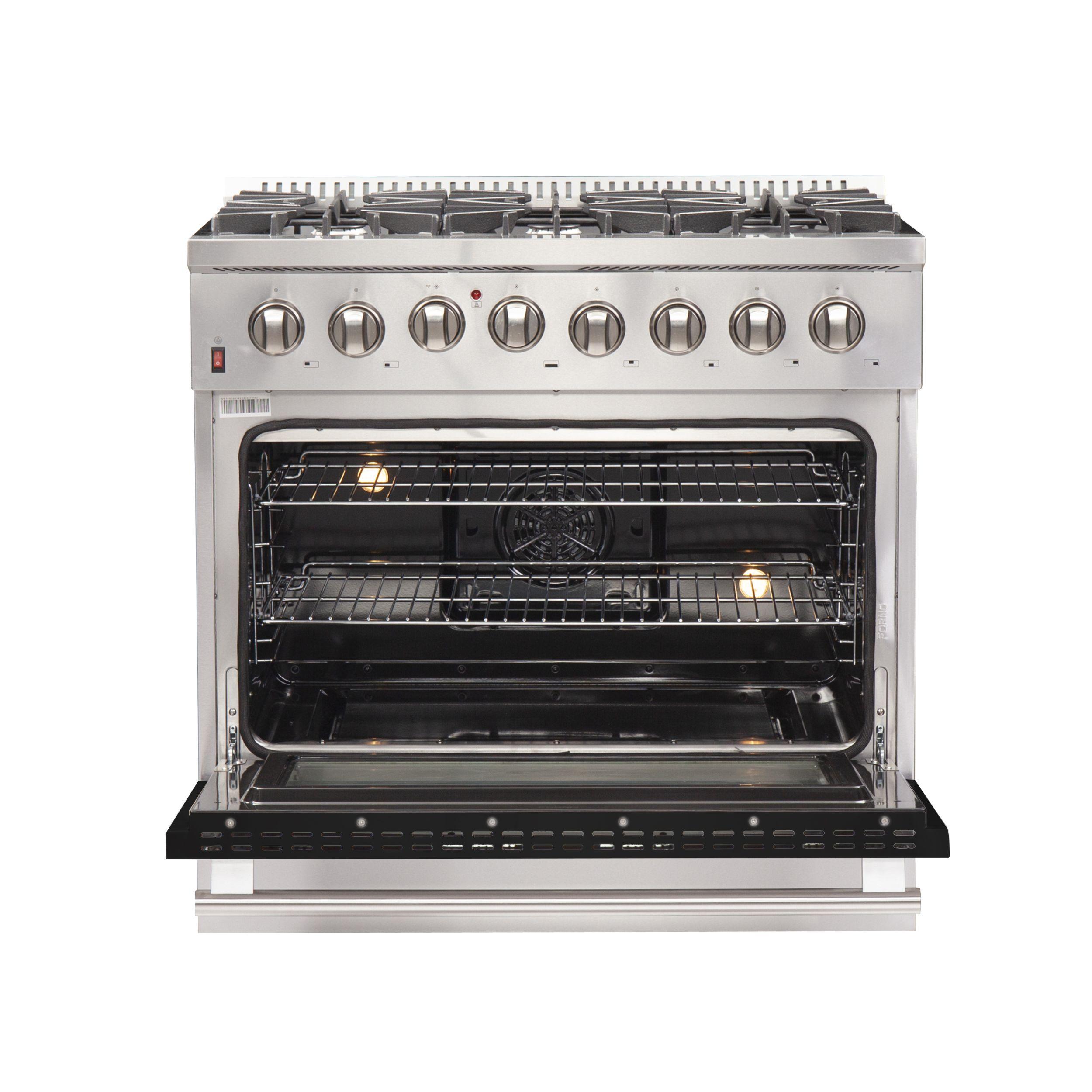 Forno FFSGS615636 Forno Galiano 36" Freestanding Dual Fuel Range