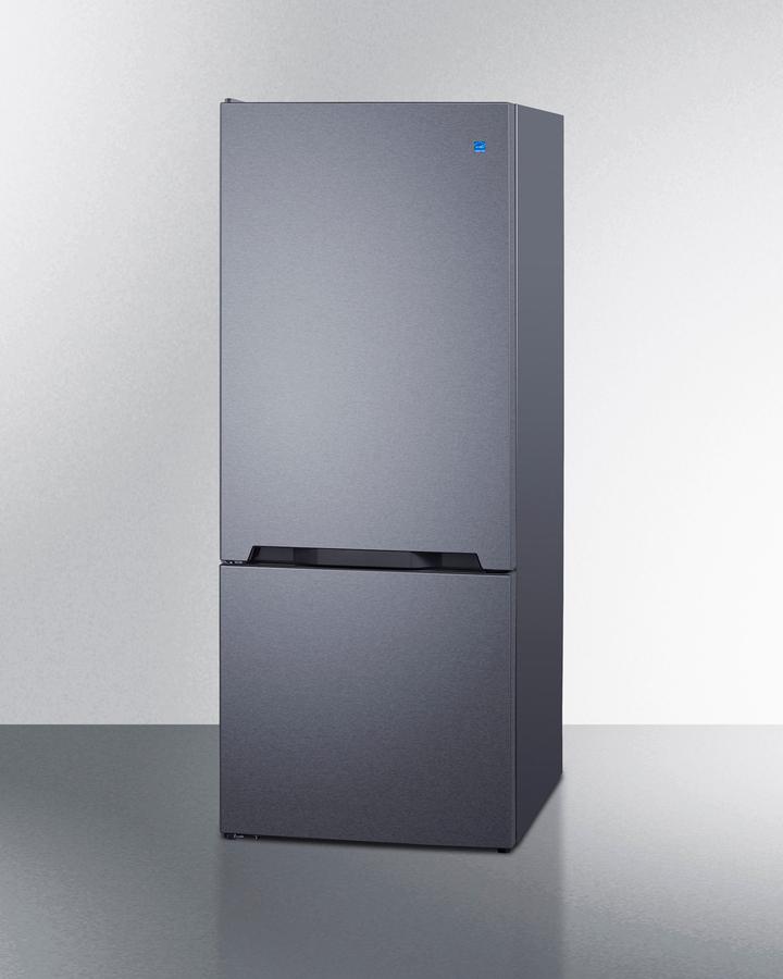 Summit FFBF154SSLHD 28" Wide Bottom Mount Refrigerator-Freezer