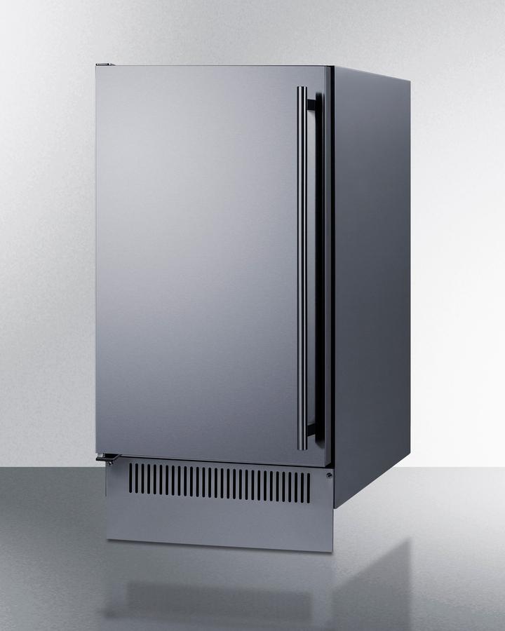 Summit BIM182LHD 18" Wide Clear Icemaker