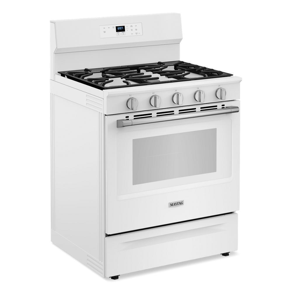 Maytag MFGS4030RW 30-Inch Wide Gas Range With Steam Clean - 5.0 Cu. Ft.