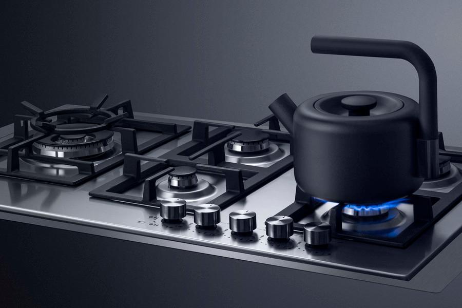 Summit GCJ536SSLPTK 36" Wide 5-Burner Propane Gas Cooktop In Stainless Steel