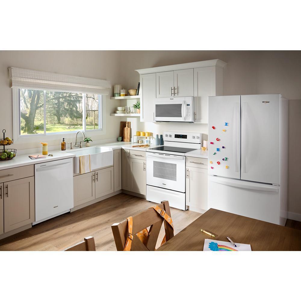 Whirlpool WMMS3130RW 30 W 1.7 Cu. Ft Over The Range Microwave With 1000-Watts Cooking Power