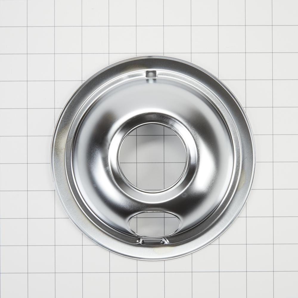 Jennair W10196406RW Electric Range Round Burner Drip Bowl, Chrome