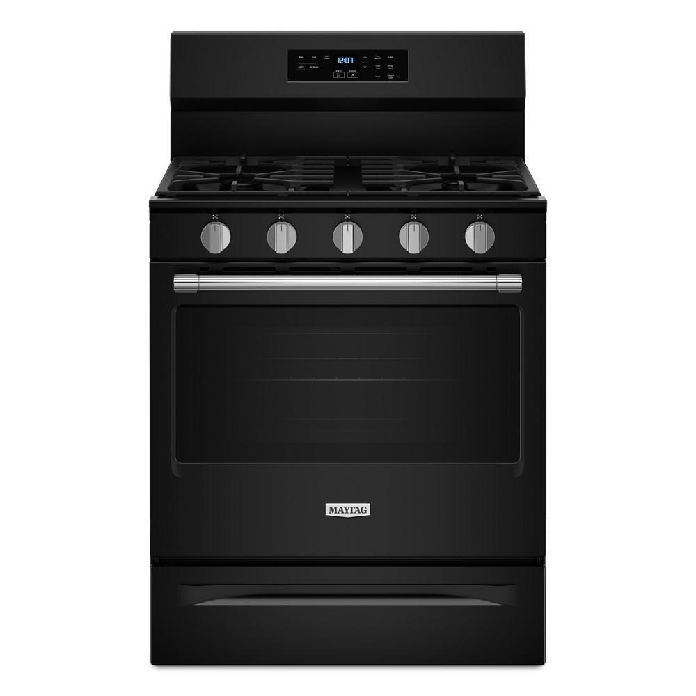 Maytag MFGS6030RB 30-Inch Wide Gas Range With No Preheat Air Fry And Air Baking - 5.0 Cu. Ft.