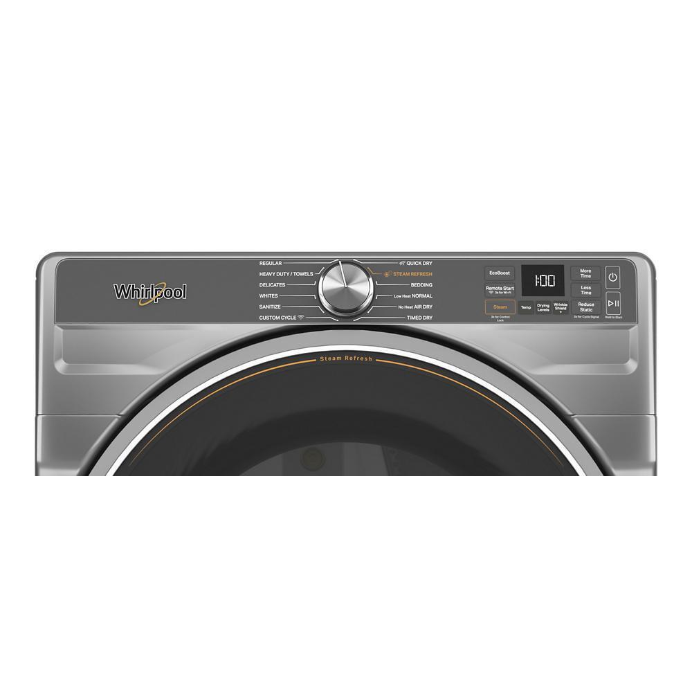 Whirlpool WGD6720RR 7.4 Cu. Ft. Smart Front Load Energy Star® Gas Dryer With Steam Capabilities