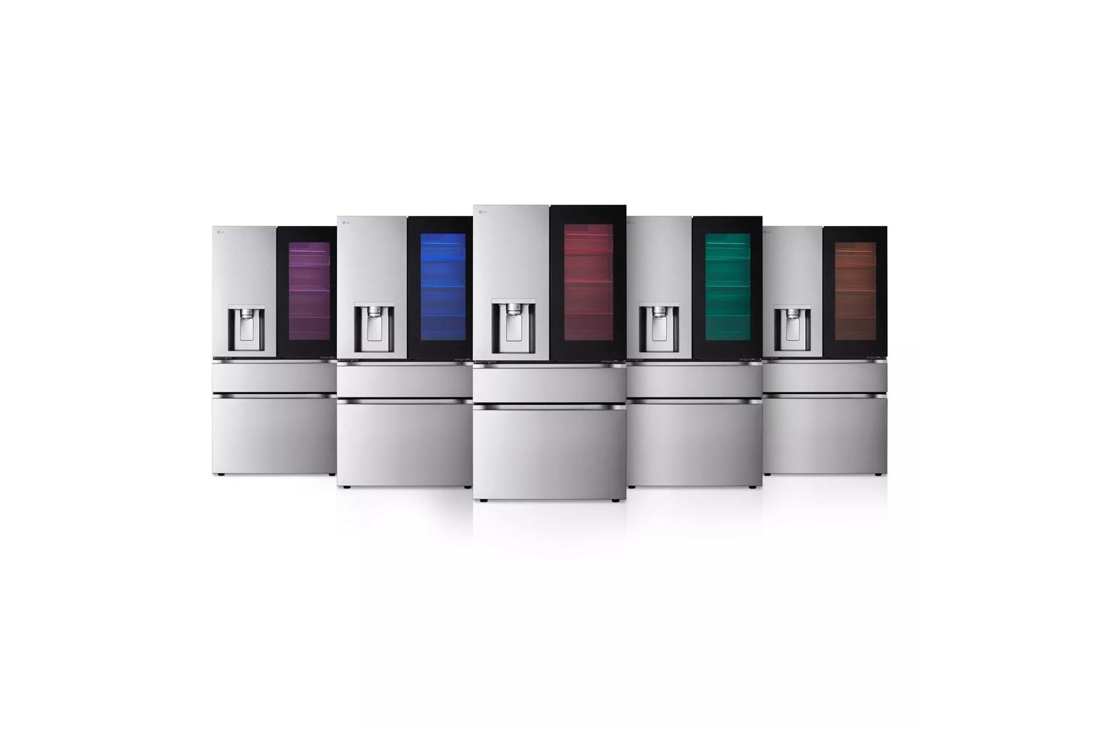 Lg LF29S8365S 29 Cu. Ft. Smart Instaview® Door-In-Door® Standard-Depth Max™ 4-Door French Door Refrigerator With Mycolor™