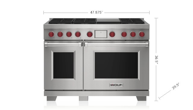 Wolf DF48650GBKP 48