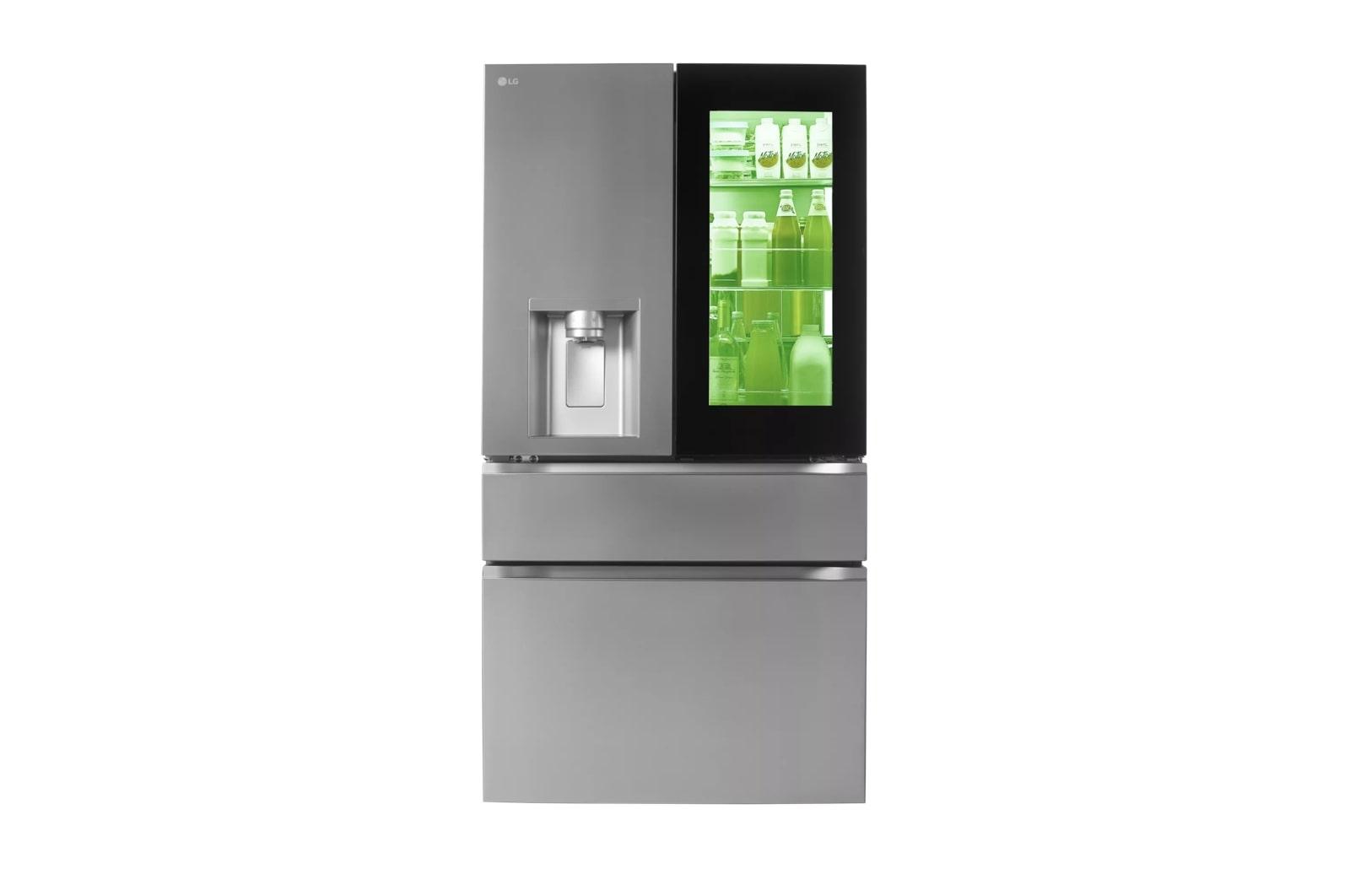 Lg LF29S8365S 29 Cu. Ft. Smart Instaview® Door-In-Door® Standard-Depth Max™ 4-Door French Door Refrigerator With Mycolor™