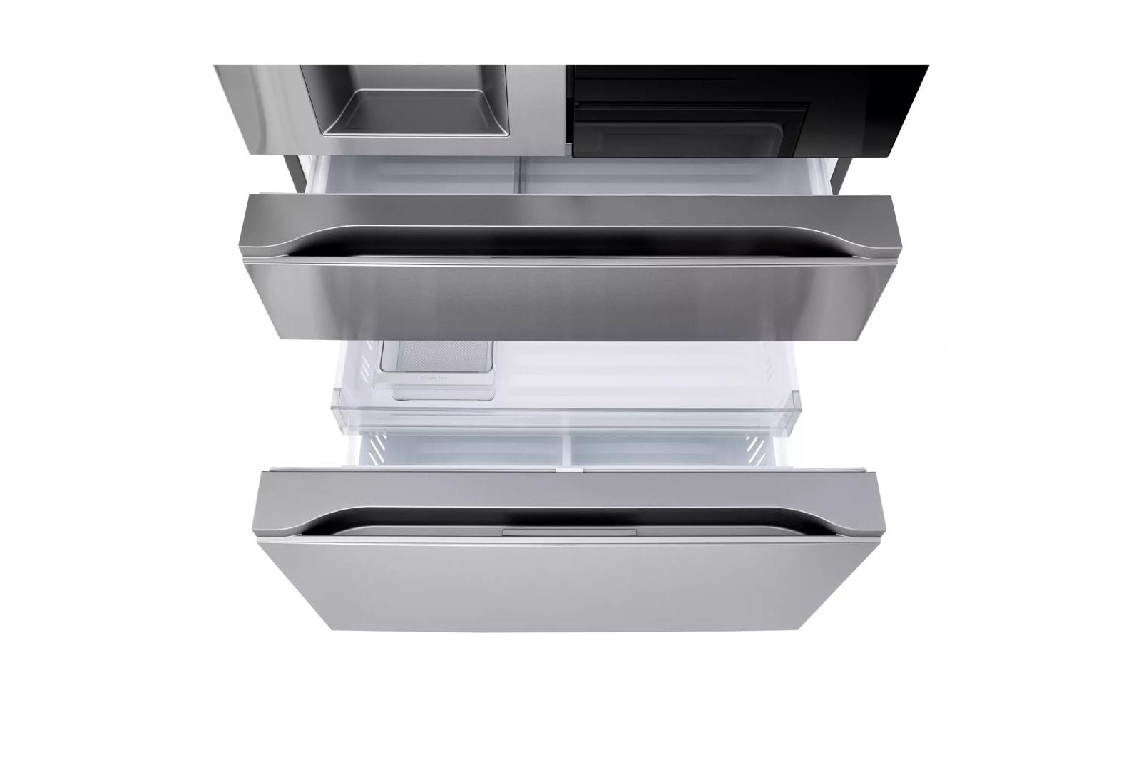 Lg LF29S8365S 29 Cu. Ft. Smart Instaview® Door-In-Door® Standard-Depth Max™ 4-Door French Door Refrigerator With Mycolor™