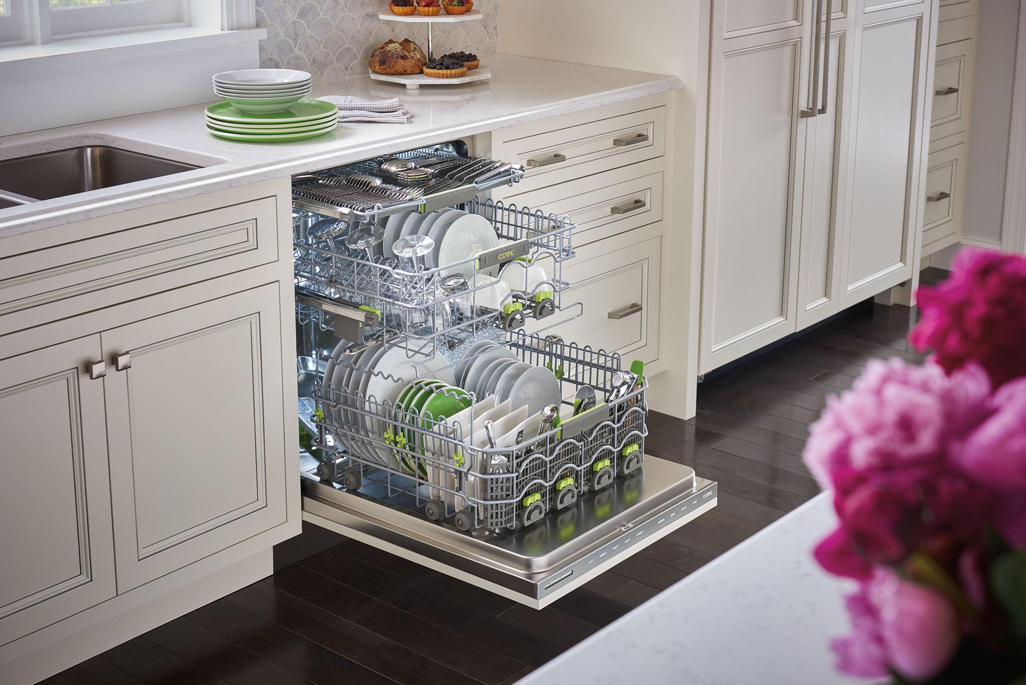 Cove DW2451WSADA 24" Ada Height Dishwasher With Water Softener - Panel Ready