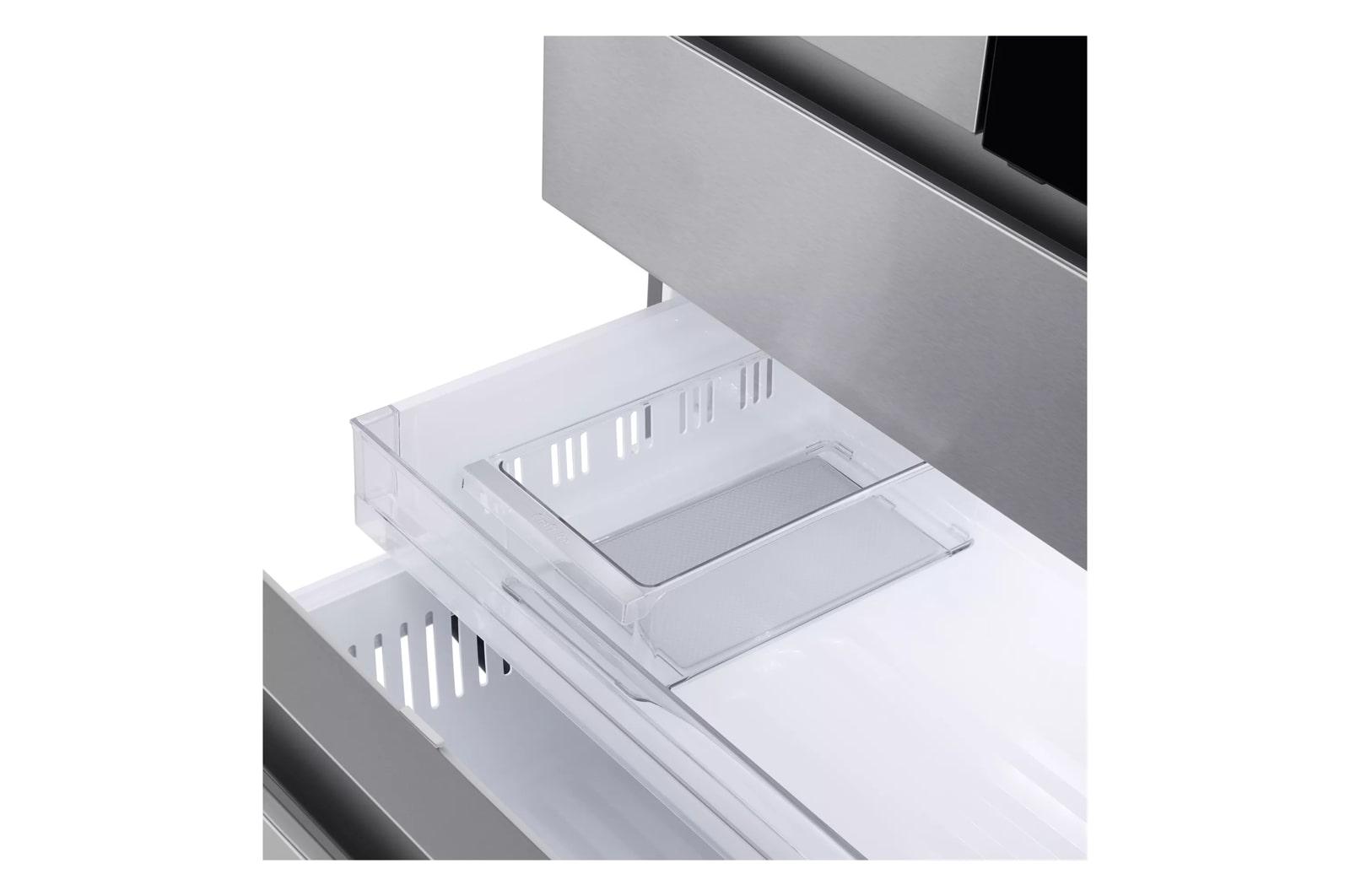 Lg LF29S8365S 29 Cu. Ft. Smart Instaview® Door-In-Door® Standard-Depth Max™ 4-Door French Door Refrigerator With Mycolor™