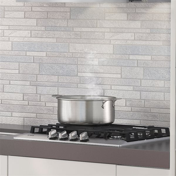 Bosch NGM5456UC 500 Series, 24" Gas Cooktop, 4 Burners, Stainless Steel