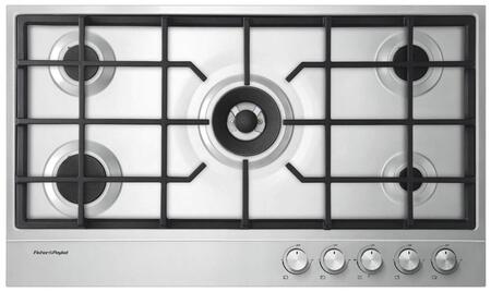 Fisher & Paykel CG365DNGX1N Gas On Steel Cooktop, 36