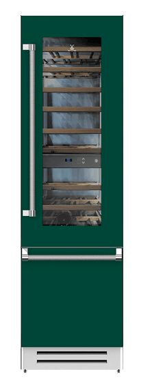 Hestan KRWR24GR 24" Wine Refrigerator - Right Hinge - Green / Grove