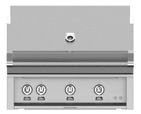 Hestan GABR36LPTQ Hestan 36" Liquid Propane Gas Built In Grill Gabr36 - Turquoise (Custom Color: Bora Bora)