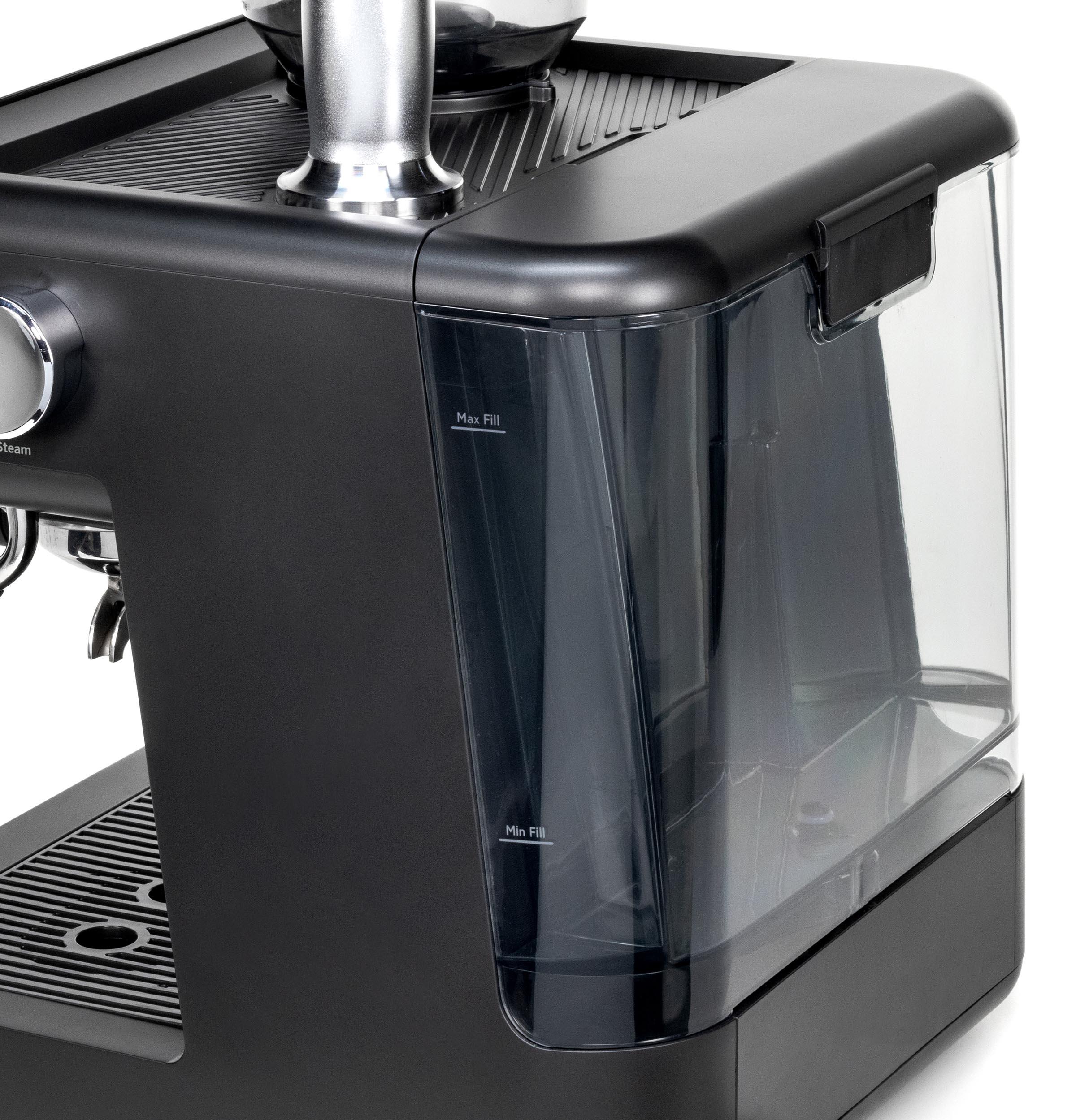 Ge Appliances P7CESAS6RBB Ge Profile™ Semi Automatic Espresso Machine + Frother