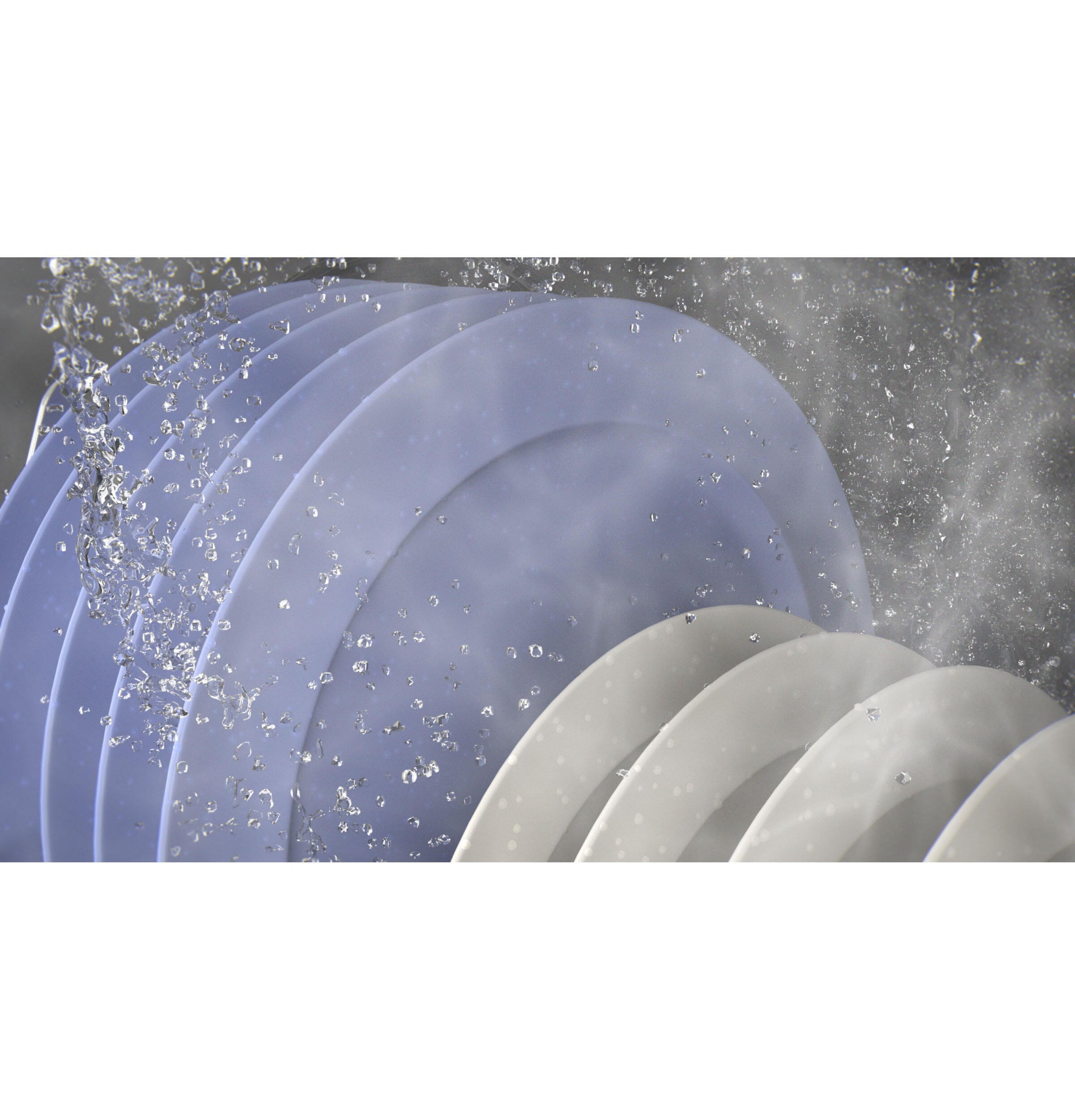 Ge Appliances GDF550PGRBB Ge® Front Control With Plastic Interior Dishwasher With Sanitize Cycle & Dry Boost