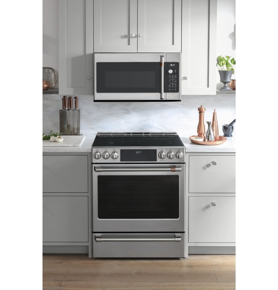 Cafe CVM517P2MS1 Café 1.7 Cu. Ft. Convection Over-The-Range Microwave Oven