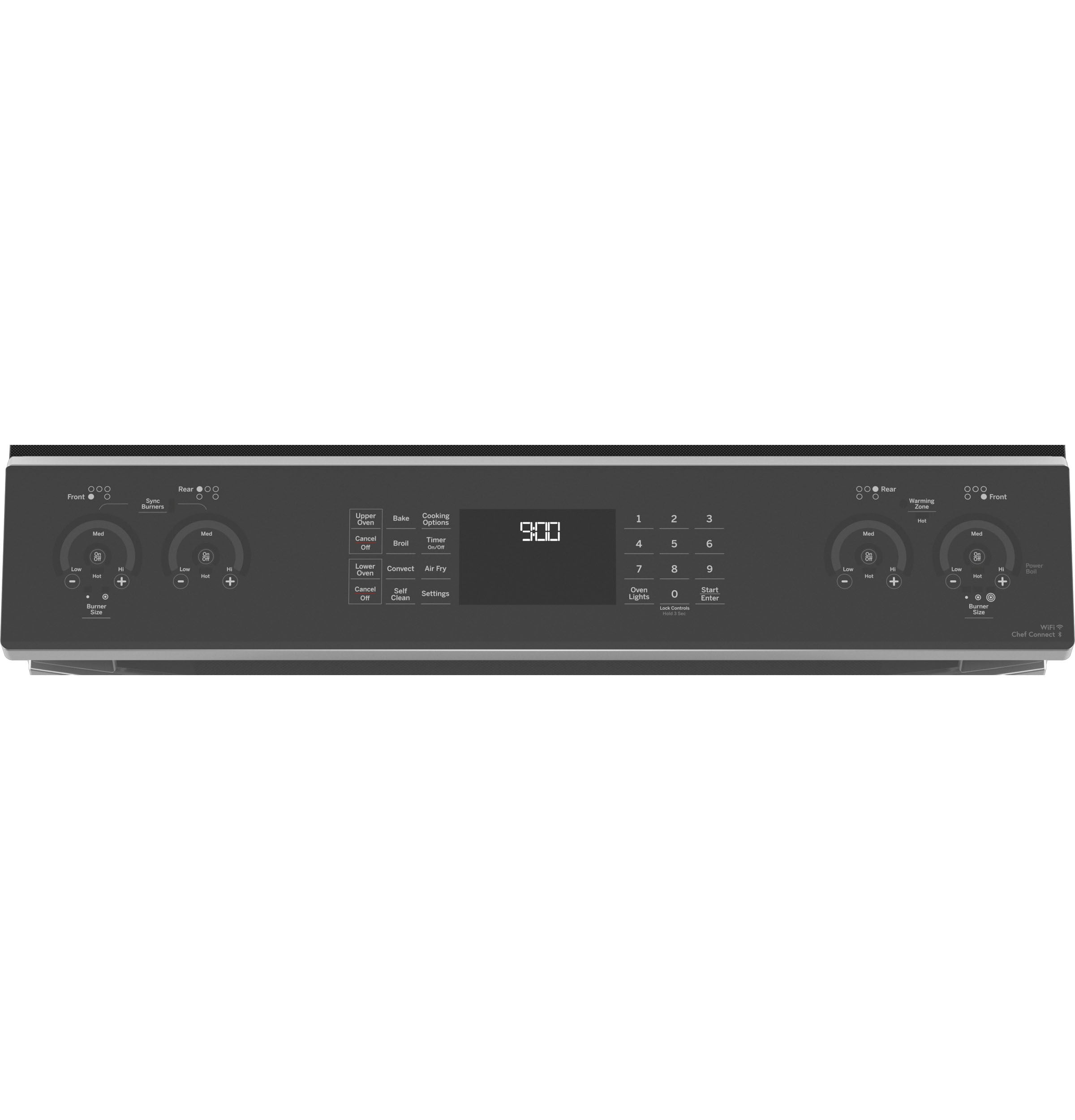 Ge Appliances PS960YPFS Ge Profile™ 30" Smart Slide-In Electric Double Oven Convection Fingerprint Resistant Range