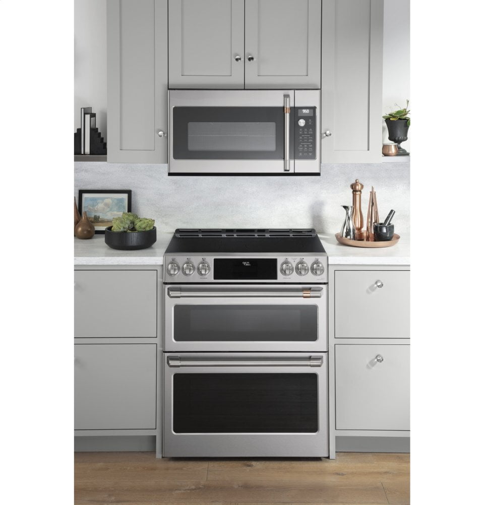 Cafe CVM517P2MS1 Café 1.7 Cu. Ft. Convection Over-The-Range Microwave Oven