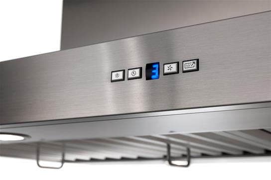 Best Range Hoods IPB9IQT48SB Ipb9 48" X 27" Stainless Steel Island Range Hood With Iq12 Blower System, 1500 Max Cfm