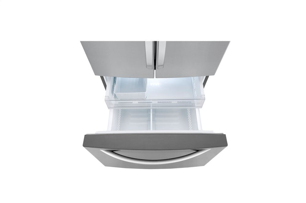 Lg LRFCS2503S 25 Cu. Ft. French Door Refrigerator