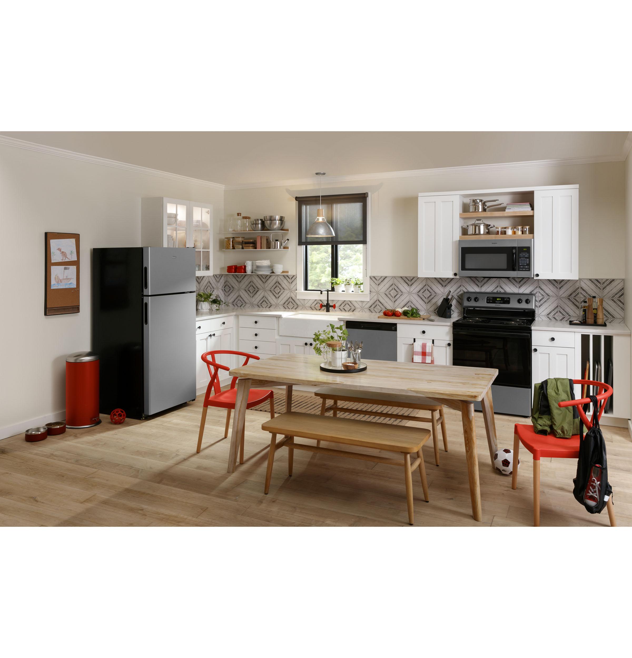 Hotpoint RVM5160MPSA Hotpoint® 1.6 Cu. Ft. Over-The-Range Microwave Oven