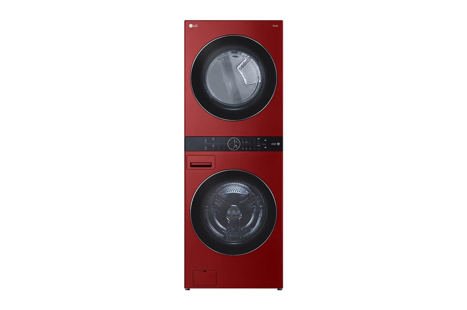 Lg WKEX200HRA Single Unit Front Load Lg Washtower™ With Center Control™ 4.5 Cu. Ft. Washer And 7.4 Cu. Ft. Electric Dryer