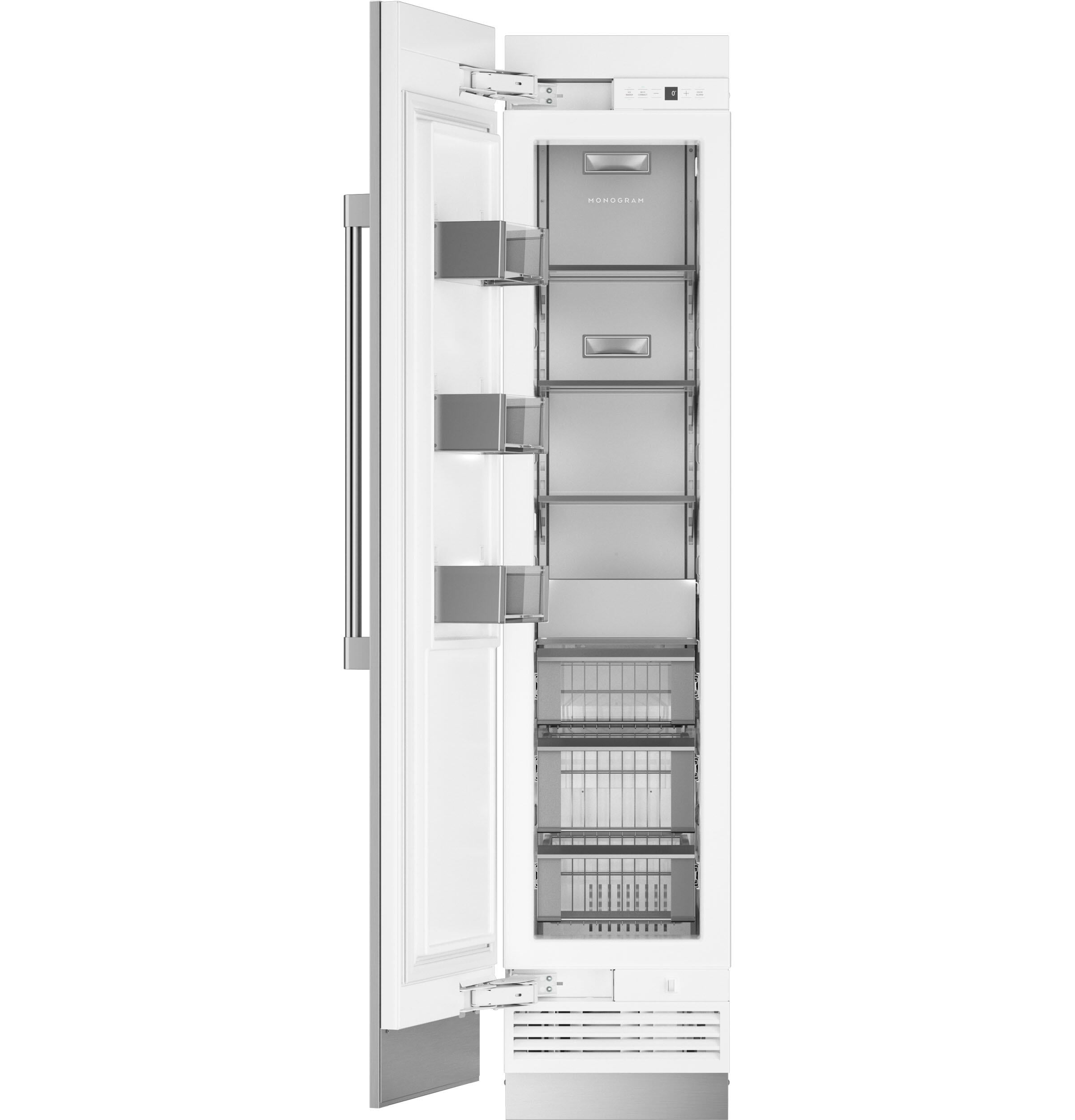 Monogram ZIF181NBRII Monogram 18" Smart Integrated Column Freezer