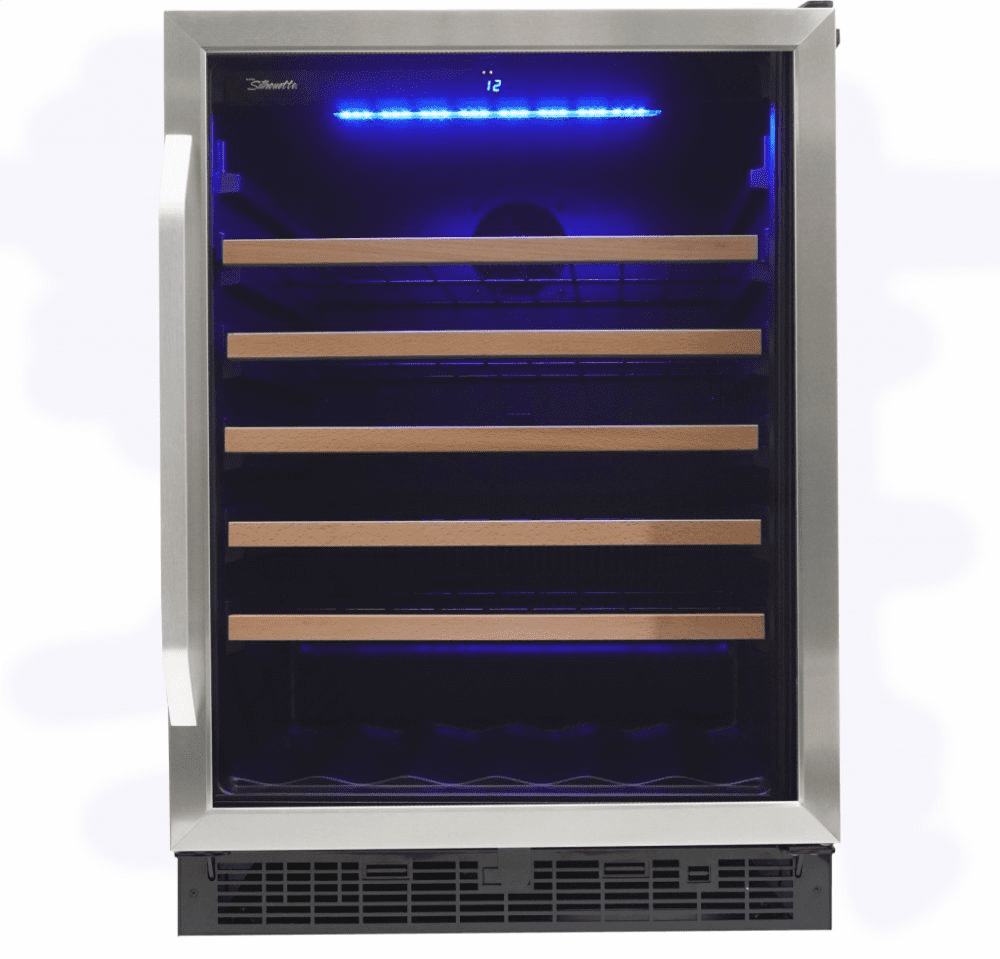 Silhouette SWC057D1BSS Stilton 24" Single Zone Wine Cellar