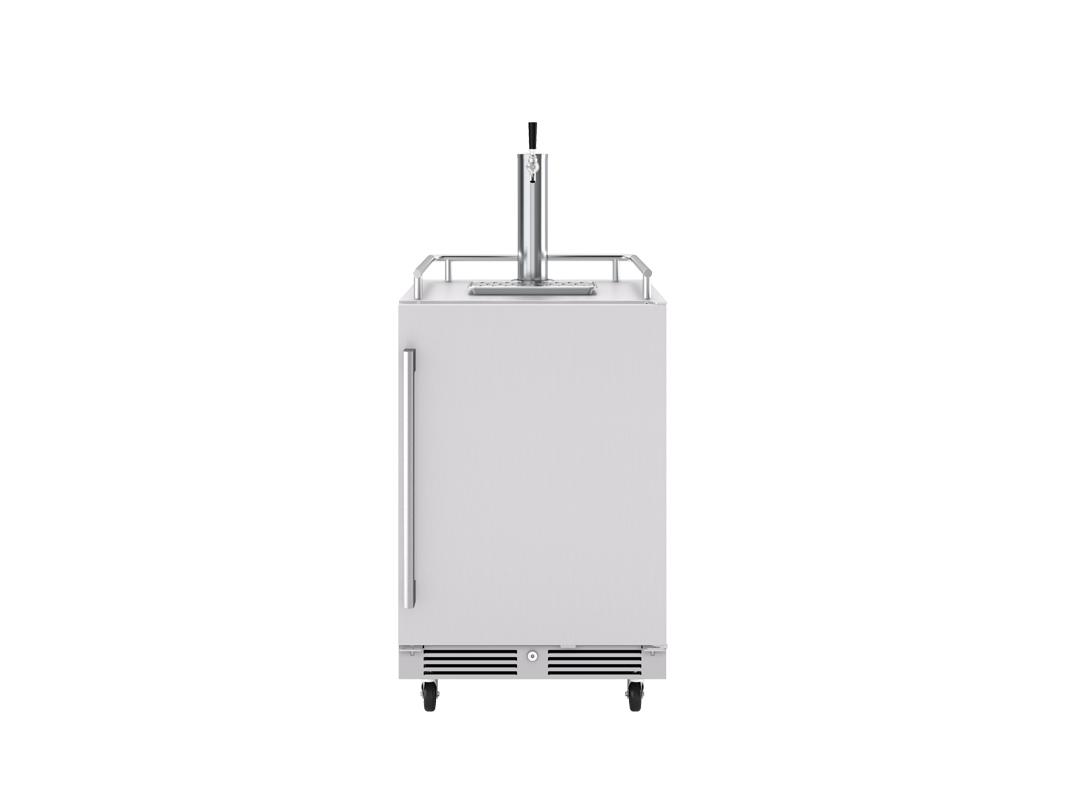 Zephyr PRKB24C01ASOD 24" Outdoor Kegerator & Beverage Cooler