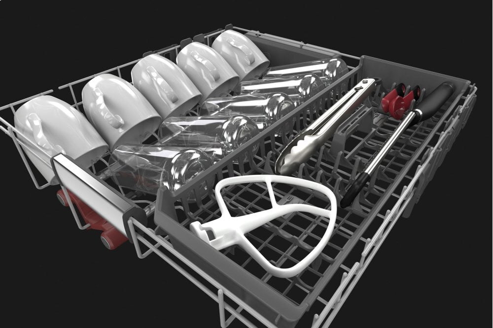 Kitchenaid KDPM804KPS 44 Dba Dishwasher With Freeflex™ Third Rack And Led Interior Lighting - Stainless Steel With Printshield™ Finish