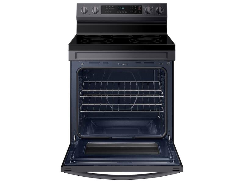 Samsung NE63A6311SG 6.3 Cu. Ft. Smart Freestanding Electric Range With Rapid Boil™ & Self Clean In Black Stainless Steel