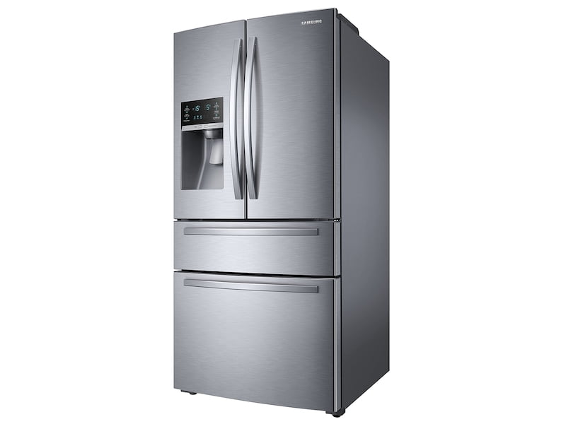 Samsung RF25HMIDBSR 25 Cu. Ft. Large Capacity 4-Door French Door Refrigerator With External Water & Ice Dispenser In Stainless Steel