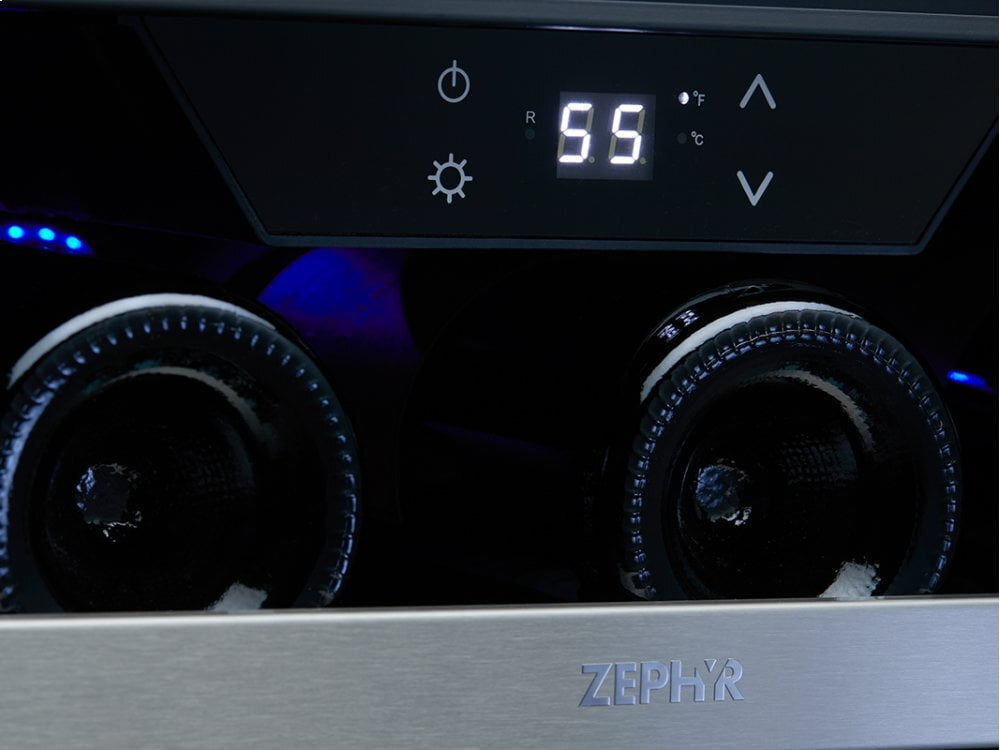 Zephyr PRW15C01AG 15" Single Zone Wine Cooler