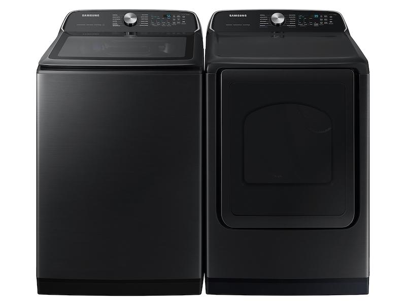 Samsung DVG55CG7100V 7.4 Cu. Ft. Smart Gas Dryer With Steam Sanitize+ In Brushed Black