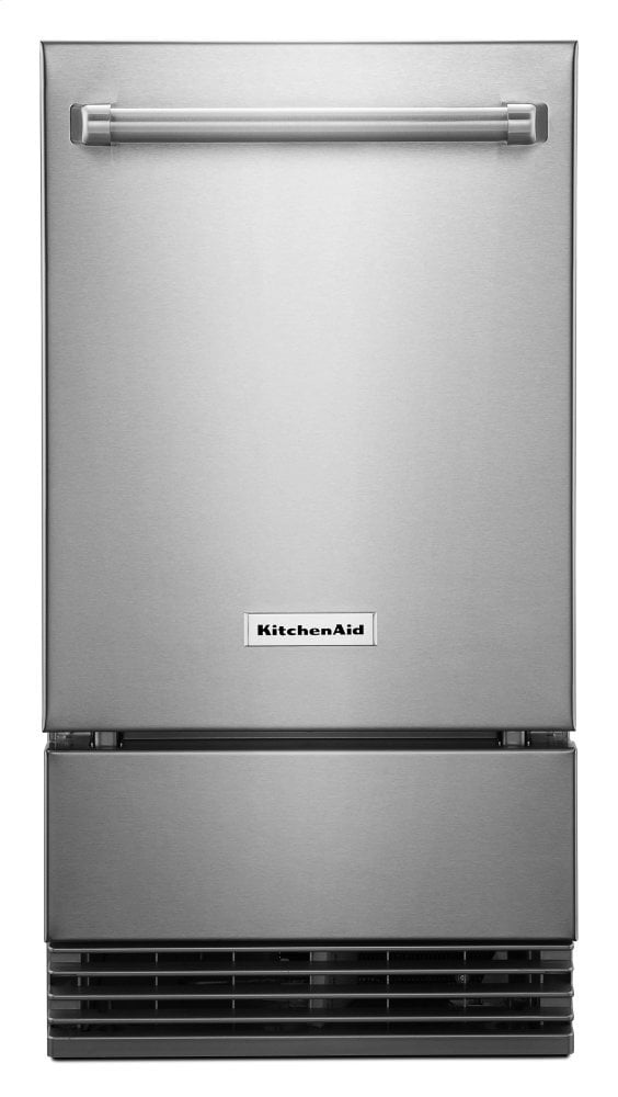 Kitchenaid KUIO338HSS Kitchenaid® 18" Outdoor Automatic Ice Maker - Stainless Steel