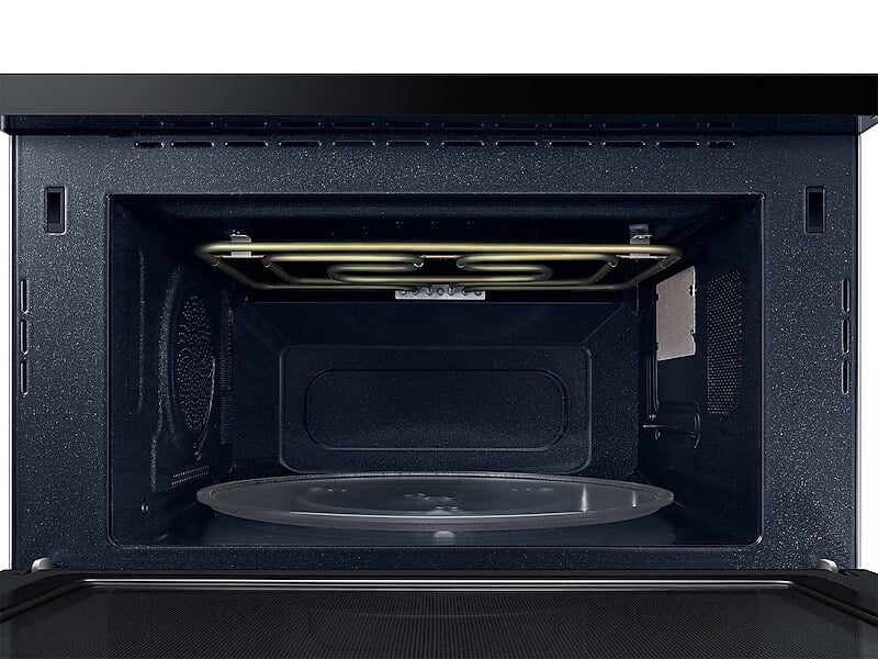 Samsung MC12J8035CT 1.2 Cu. Ft. Powergrill Duo™ Countertop Microwave With Power Convection And Built-In Application In Black