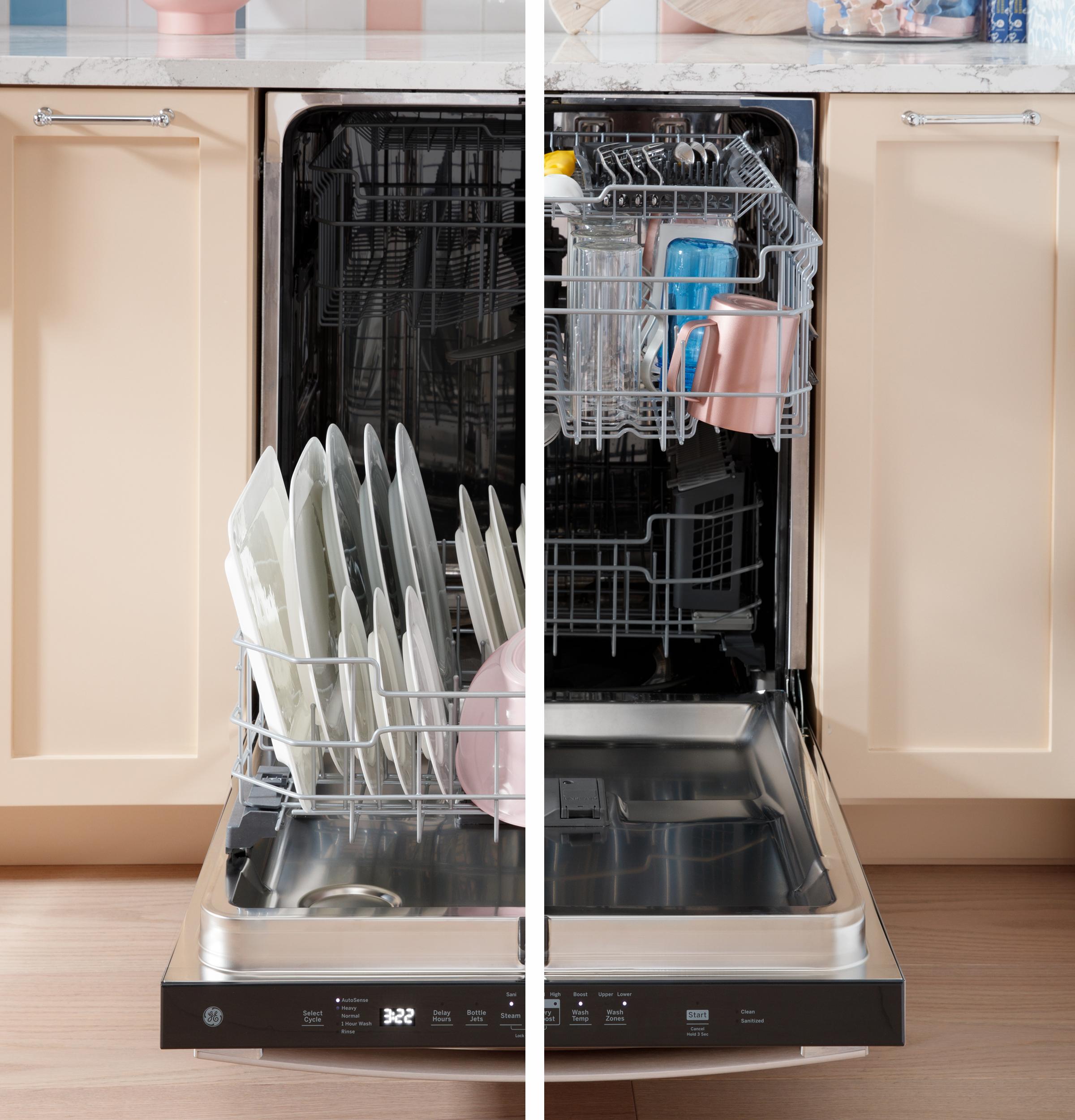 Ge Appliances GDT650SYVFS Ge® Fingerprint Resistant Top Control With Stainless Steel Interior Dishwasher With Sanitize Cycle
