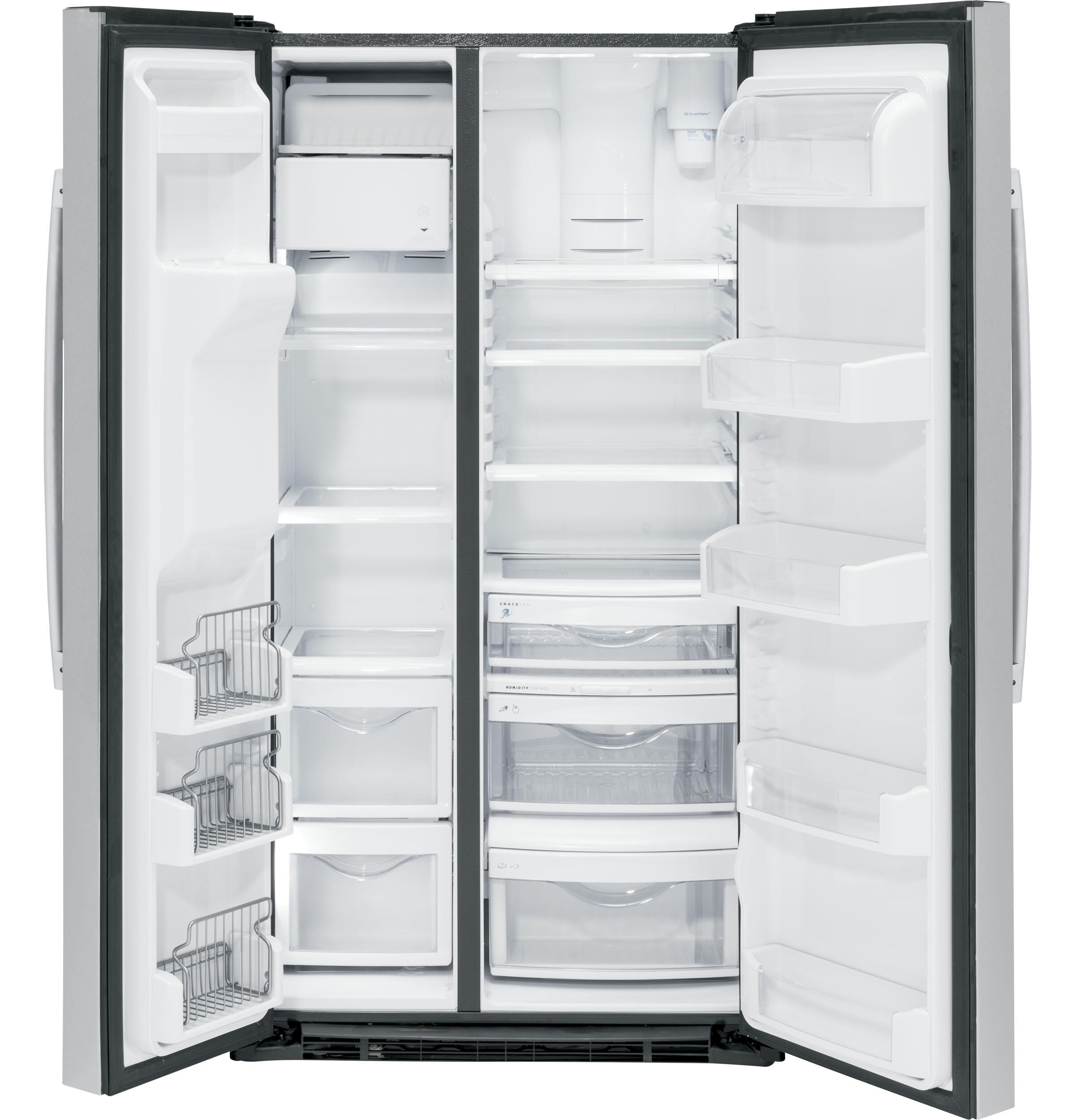 Ge Appliances PZS22MYKFS Ge Profile™ Series 21.9 Cu. Ft. Counter-Depth Side-By-Side Refrigerator